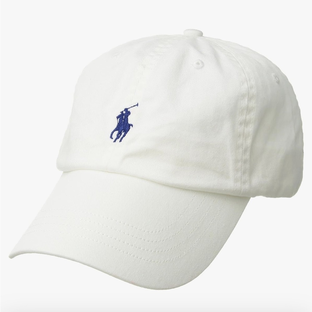 Polo Ralph Lauren white hat golf